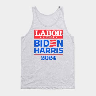 Labor For Biden 2024 Tank Top